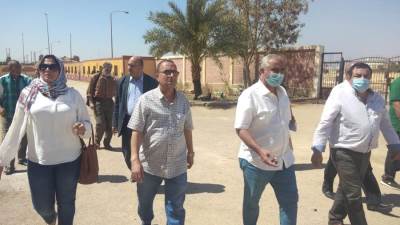 عصام بدوي يتفقد مركز شباب مدينة بني سويف الجديدة (صور)