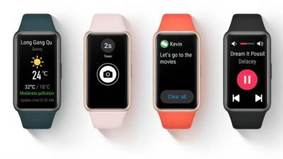 هواوي تطلق سوار HUAWEI Band 6 بإمكانيات الساعة الذكية