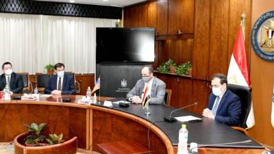 كواليس لقاء وزير البترول مع وفد شركة أباتشى العالمية