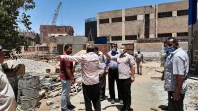 نائب محافظ أسيوط يتفقد مشروعات حياة كريمة بمركز الفتح