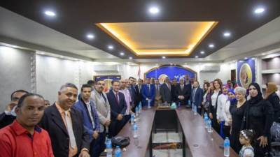 «تحت شعار معًا نبنيها»..حماة الوطن بأسيوط يفتتح مقرًا للحزب بشارع النميس