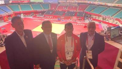 وزير الرياضة يعرض على رئيس «الأولمبية اليابانية» فكرة المشروع القومي لتبني الموهوبين 