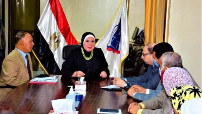 كواليس لقاء وزيرة التجارة مع قيادات «الكفاية الإنتاجية» تطوير منظومة التدريب الفني