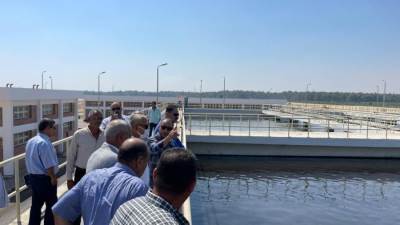 إنشاء محطة مياه جديدة بالسادات لمواكبة التوسعات المستقبلية للمدينة