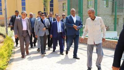 كواليس جولة وزير الرياضة التفقدية بنادي الجمارك بالتجمع