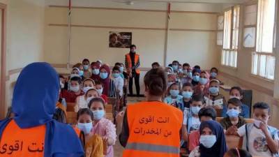 بمشاركة 2200 متطوع .. حملة «أنت أقوى من المخدرات» داخل مراكز الشباب