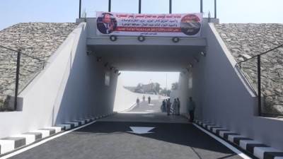 كواليس بدء تشغيل نفق السيارات بمنطقة عرب عزبة الوالدة بمدينة حلوان 