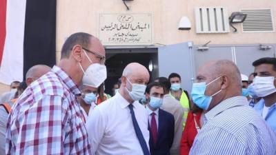 كواليس جولة وزير النقل والسفير الإسباني لمحطتي الإسكندرية وسيدي جابر