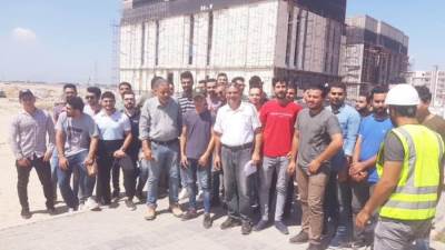 كواليس زيارة وفد من طلاب الهندسة لمشروعات مدينة المنصورة الجديدة