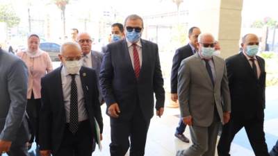 تفاصيل الجولات الميدانية لـ وزير القوى العامة داخل بورسعيد