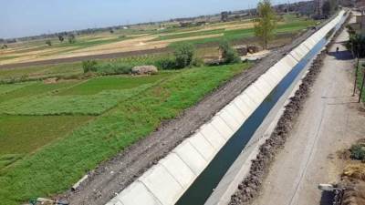 ننشر آخر مستجدات المشروع القومى لتأهيل الترع