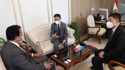 كواليس لقاء وزير التعليم العالي بـ رئيس شركة «هواوي»