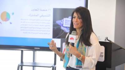 كواليس لقاء وزيرة التعاون الدولي مع متدربي البرنامج الرئاسي