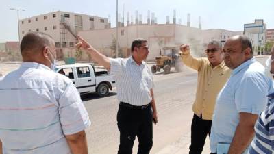حملة لضبط مخالفات الصرف الصناعي بالمنشآت الصناعية في الصالحية الجديدة