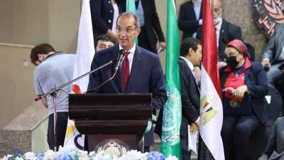 وزير الاتصالات يشهد ختام فعاليات المسابقة الرسمية للبرمجيات لطلاب الجامعات المصرية