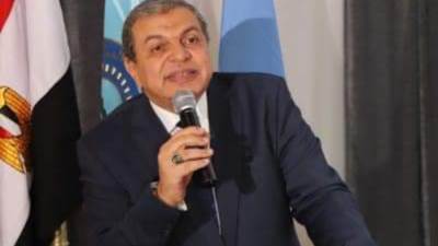 كواليس مشاركة «سعفان» في الدورة الرابعة عشر لمؤتمر اتحاد نقابات العمال العرب