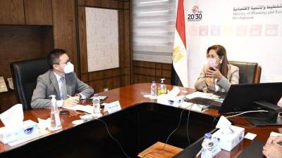 كواليس لقاء وزيرة مع تلتقي نائب رئيس «هواوي» العالمية لبحث سبل التعاون
