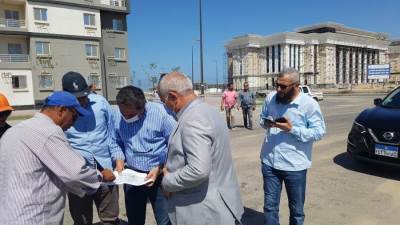 كواليس جولة «مسئولي الإسكان» لتفقد المشروعات المختلفة بالمنصورة الجديدة