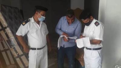 حملة مفاجئة لغلق وتشميع الوحدات المخالفة لشروط التعاقد بالسادات