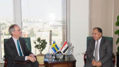 كواليس لقاء وزير المالية مع السفير السويدي لجذب الاستثمارات المحلية والأجنبية