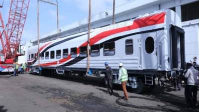 زيادة عدد عربات السكة الحديد درجة ثالثة مكيفة بالصفقة الروسية لـ19 عربة