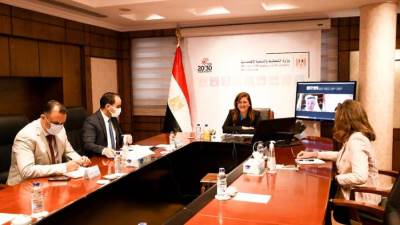 كواليس لقاء وزيرة التخطيط مع رئيس مجموعة البنك الإسلامي للتنمية