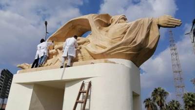 بدء المرحلة الثانية من مبادرة تنظيف وصيانة التماثيل الآثرية بالمحافظات