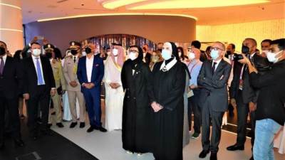 وزيرة التجارة والصناعة تفتتح الجناح المصري باكسبو 2020 دبي