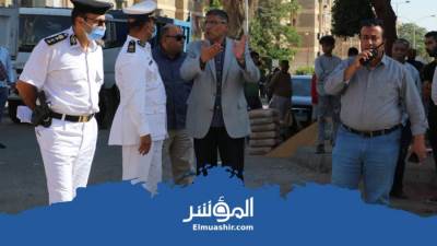 رئيس جهاز مدينة 6 أكتوبر يقود أكبر حملة لاسترداد الوحدات المخالفة