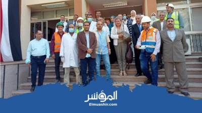 وفد من الاتحاد الأوروبي يزور شركتي مياه الشرب بالقاهرة وبني سويف