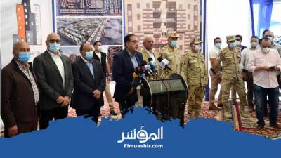 مدبولي: إنشاء أكثر من 13 ألف وحدة سكن لكل المصريين بمحافظة السويس