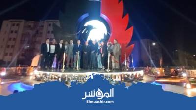 رئيس جهاز مدينة بدر يشهد افتتاح ميدان مصطفى كامل بعد تطويره