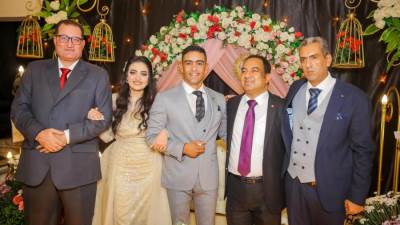 تهنئة للمستشار سعيد صالح بمناسبة خطوبة نجلته 