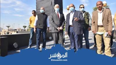 وزير التنمية المحلية ومحافظ الأقصر يتابعان استعدادات حفل طريق الكباش