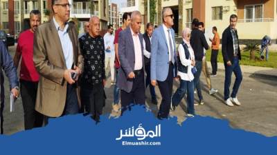 مسئولو الإسكان يتفقدون ٦٧٢٠ وحدة سكنية بمشروع «JANNA» بمدينة ٦ أكتوبر