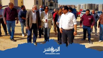 مي عبد الحميد تتفقد مواقع وحدات«سكن لكل المصريين» بحدائق أكتوبر
