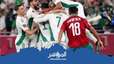 ركلات الجزاء تصعد بالجزائر لنصف نهائي كأس العرب على حساب المغرب