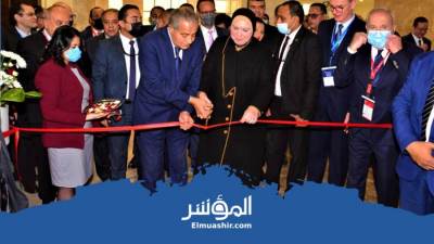 نيفين جامع تفتتح فعاليات الدورة السادسة لمعرض«فوود افريكا»