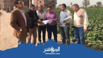 معاينة مسار طريق جديد يربط بين الفيوم الجديدة والمدينة الأم