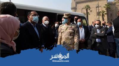 رئيس الوزراء يتفقد عدداً من مشروعات التطوير لإعادة إحياء القاهرة التاريخية