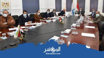 «القابضة للمياه» تتابع تنفيذ المبادرة الرئاسية «حياة كريمة»