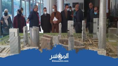 وفد ليبي يزور العاصمة الإدارية الجديدة للاطلاع على التجربة العمرانية