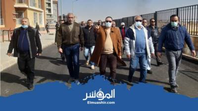 «طلعت وبشارة» يتفقدان مشروعي سكن مصر و «JANNA» بمدينة الشروق