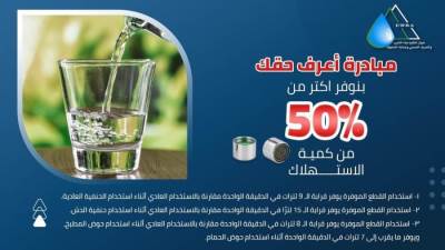 هذه نصائح جهاز تنظيم المياه والصرف لترشيد الاستهلاك.. تعرف عليها