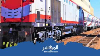 السكة الحديد تدفع بقطارات إضافية بمناسبة إجازة نصف العام الدراسي