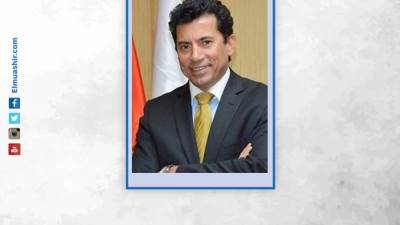  وزير الرياضة يشيد بأداء لأعبى المنتخب وتأهلهم للمربع الذهبى