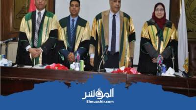 محمد جهلان يحصل على الماجستير بمناقشة رسالة «أهمية التأجير التمويلي بشركات المقاولات»