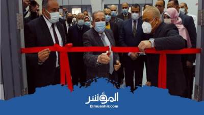 وزير الدولة للإنتاج الحربي يتفقد مركز التميز العلمي والتكنولوجي