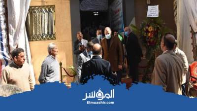 علي المصيلحي يفتتح مكتب تموين نموذجي مطور بأسيوط 