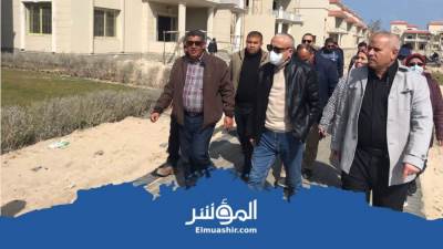 «ممدوح وبهجات» يتفقدان مشروعات مدينة المنصورة الجديدة 